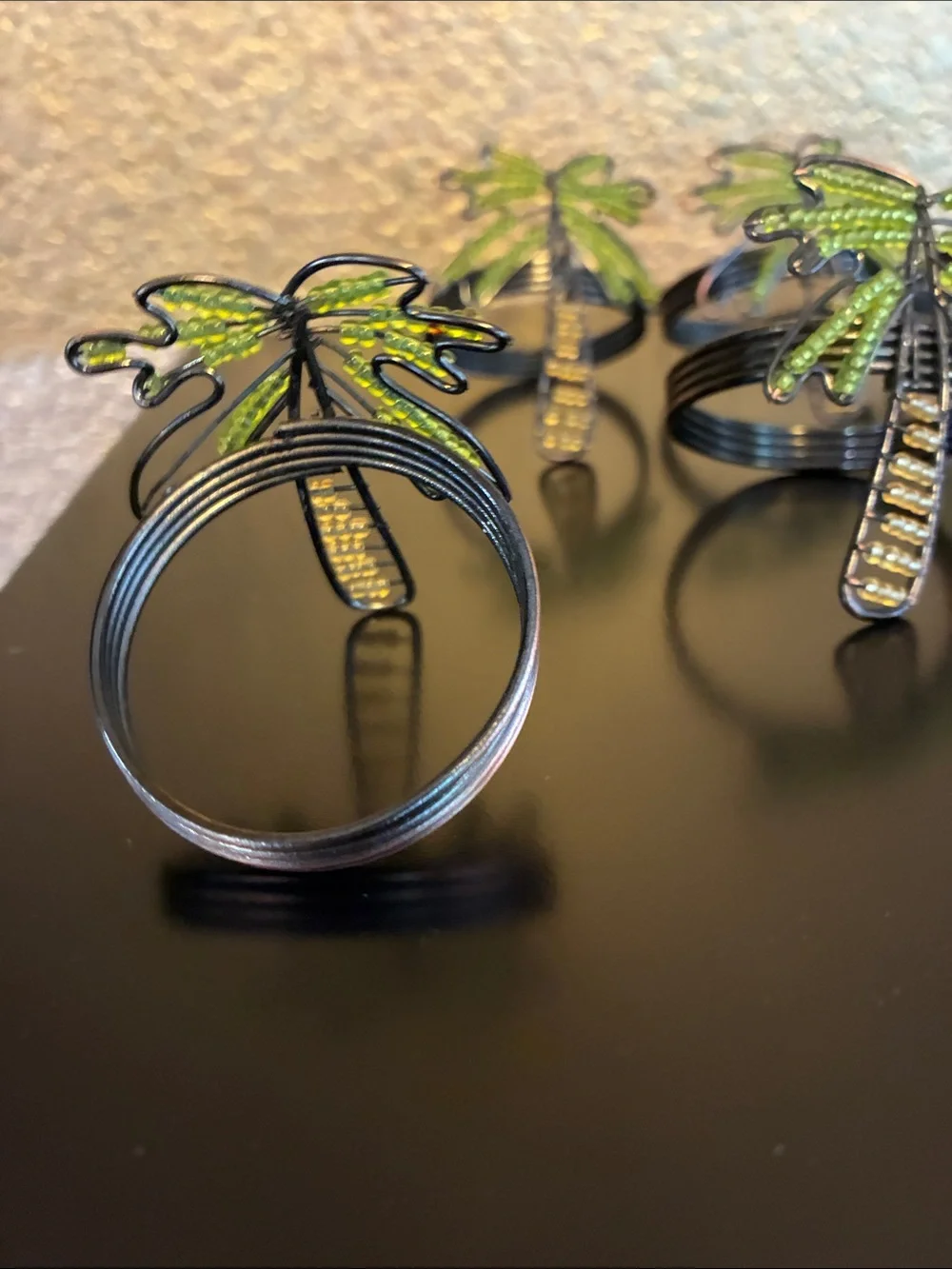 PALM TREE NAPKIN RINGS 🌴
